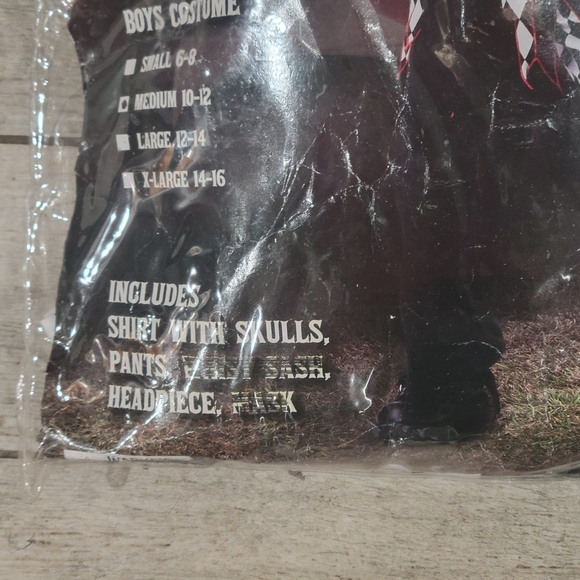 Evil Jester Boys size medium 10- 12 Halloween costume Read - Picture 7 of 10